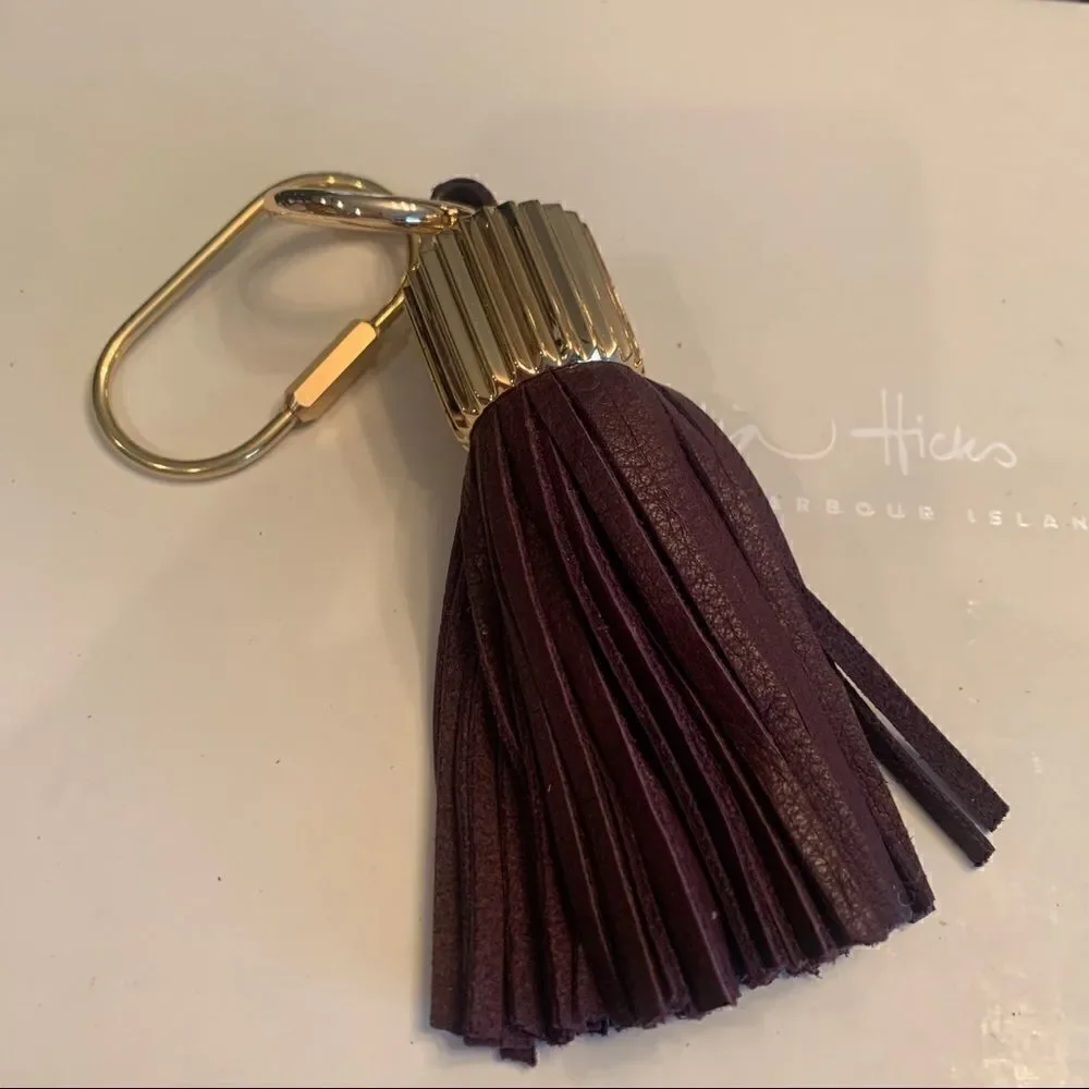 India Hicks Agra Tassel - Wine - New